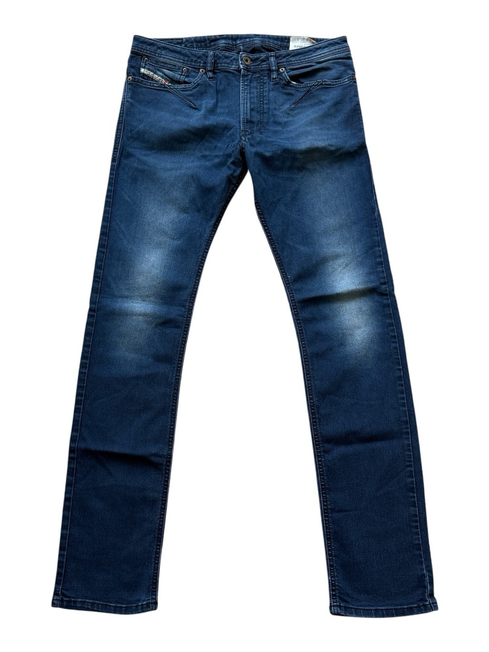 Diesel Shioner Slim Skinny Stretch Jeans Dark Wash 30x32 Mens Designer Denim